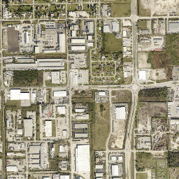 Fort Myers map(satellite map)