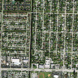 Greenacres City map(satellite map)