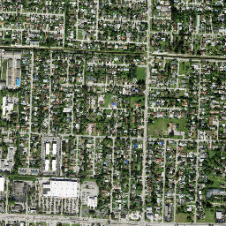 Lake Worth Corridor Florida High Resolution Satellite Map