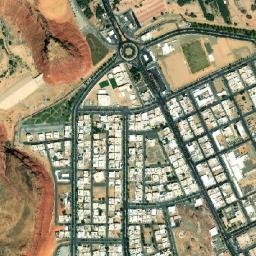 Al-Ula map(satellite map)