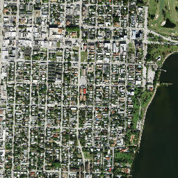 Lake Worth Florida High Resolution Satellite Map