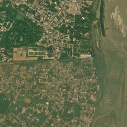 Bithur map(satellite map)