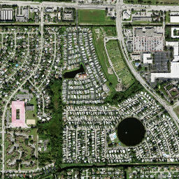 Seminole Manor map(satellite map)