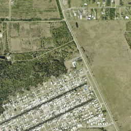 Flamingo Bay Florida High Resolution Satellite Map