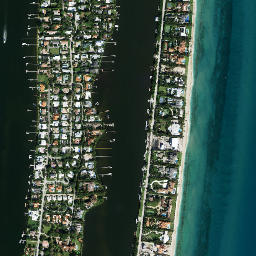 Manalapan Florida High Resolution Satellite Map