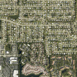 Villas map(satellite map)