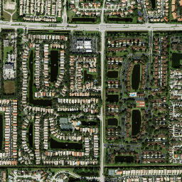 Sun Valley Florida High Resolution Satellite Map