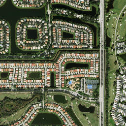Satellite view of Delray Dunes Golf and Country Club