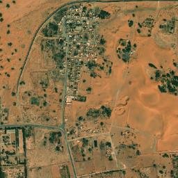 Illizi map(satellite map)