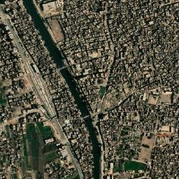 Al Manshāh map(satellite map)