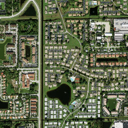 High Point Florida High Resolution Satellite Map