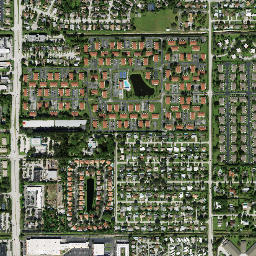 Franwood Pines Florida High Resolution Satellite Map