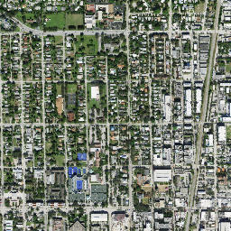 Delray Beach map(satellite map)