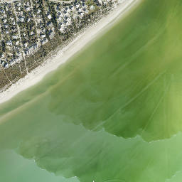 Sanibel map(satellite map)