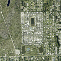 Satellite view of Villages at Country Creek