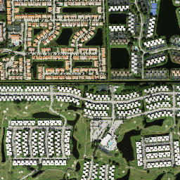 Kings Point map(satellite map)