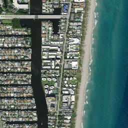 Tropic Isle Florida High Resolution Satellite Map