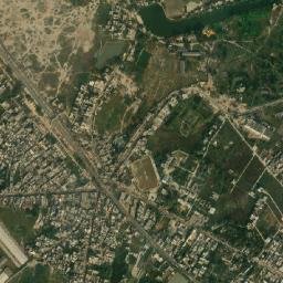 Chakia map(satellite map)