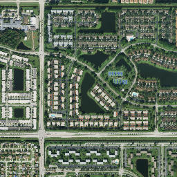 Whisper Walk Florida High Resolution Satellite Map