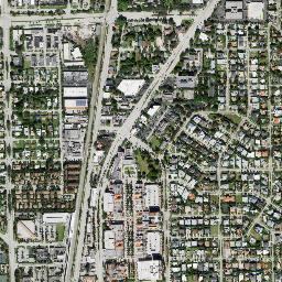 Boca Raton map(satellite map)