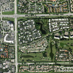 Boca Del Mar map(satellite map)