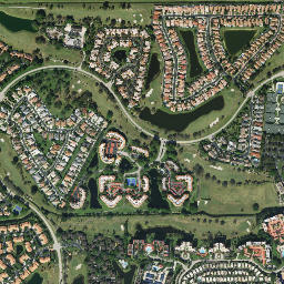 Boca Pointe map(satellite map)