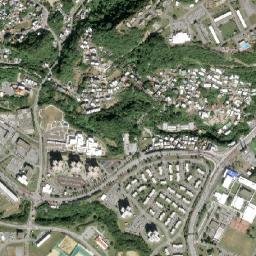 Nakagami-gun map(satellite map)