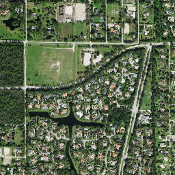 Parkland map(satellite map)