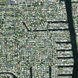 The Cove Florida High Resolution Satellite Map