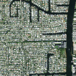Floresta Estates Florida High Resolution Satellite Map