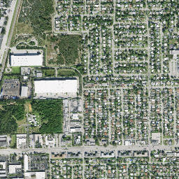 Pompano Beach Highlands map(satellite map)