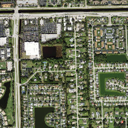 Four Seasons Florida High Resolution Satellite Map