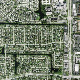 Satellite view of Wynmoor Golf Course