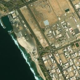 Al Wajh map(satellite map)