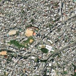 Urasoe Shi map(satellite map)