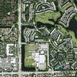 Coconut Creek map(satellite map)