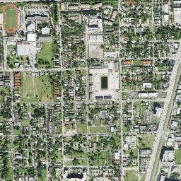 Pompano Beach map(satellite map)