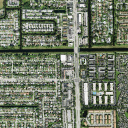 Fair Gate Florida High Resolution Satellite Map