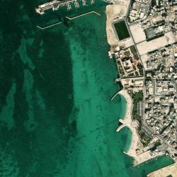 Satellite view of Budayia Beach