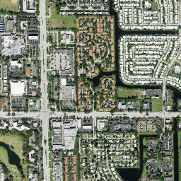 Tamarac map(satellite map)