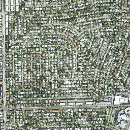 Imperial Point Florida High Resolution Satellite Map