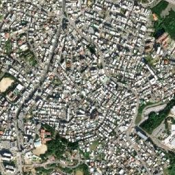Tomigusuku map(satellite map)