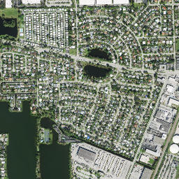 Twin Lakes map(satellite map)