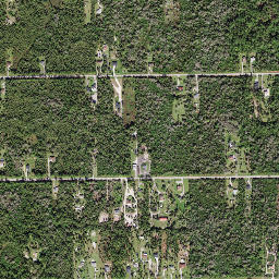Golden Gates Estates Florida High Resolution Satellite Map