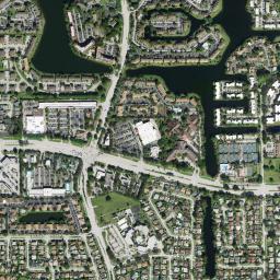 Satellite view of Sunrise Country Club
