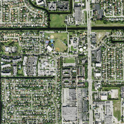 Lauderdale Lakes map(satellite map)