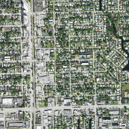 Oakland Park map(satellite map)