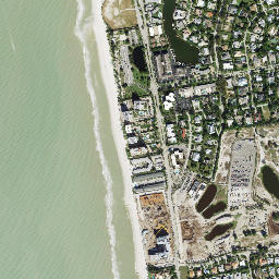 The Moorings Florida High Resolution Satellite Map