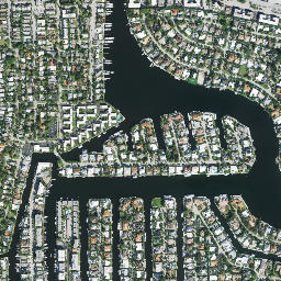 Sunrise map(satellite map)