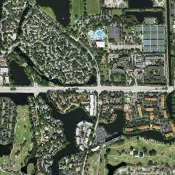 Satellite view of Plantation Preserve Golf Course & Club